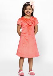 Evolve Orange Casual Dress Girls