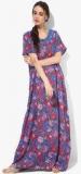 F Loop Multicoloured Printed Gown Women