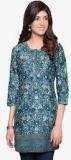 Fabindia Blue Printed Tunic Women