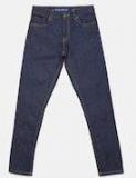 Fame Forever By Lifestyle Blue Skinny Fit Mid Rise Clean Look Stretchable Jeans Boys