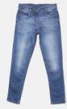 Fame Forever By Lifestyle Blue Slim Fit Mid Rise Clean Look Stretchable Jeans Girls