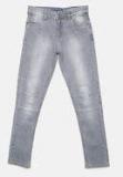 Fame Forever By Lifestyle Grey Skinny Fit Mid Rise Clean Look Stretchable Jeans Boys