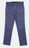 Fame Forever By Lifestyle Navy Blue Original Fit Solid Trousers Boys