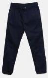 Fame Forever By Lifestyle Navy Blue Slim Fit Track Pant Boys