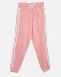 Fame Forever By Lifestyle Pink Solid Joggers Girls