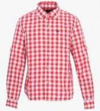 Fame Forever By Lifestyle Red Casual Shirt Boys