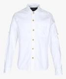 Fame Forever By Lifestyle White Casual Shirt Boys