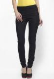 Fashion Stylus Black Solid Jegging women