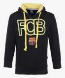 Fc Barcelona Barcelona Black Hooded Sweatshirts boys