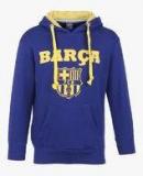 Fc Barcelona Barcelona Navy Blue Hooded Sweatshirts boys