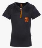 Fc Barcelona Black Solid T Shirt boys