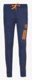 Fc Barcelona Football Navy Blue Track Pants Boys