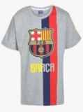 Fc Barcelona Grey T Shirt Boys