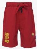 Fc Barcelona Maroon Shorts boys