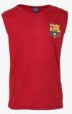 Fc Barcelona Maroon T Shirt Boys