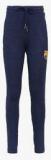 Fc Barcelona Navy Blue Solid Track Pants Boys