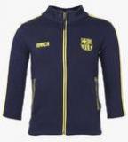 Fc Barcelona Navy Blue Track Top Boys