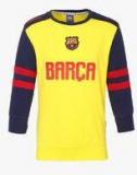 Fc Barcelona Yellow Graphic Sweatshirt boys