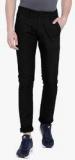 Fever Black Solid Chinos Men