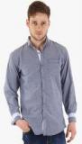 Fifty Two Grey Solid Regular Fit Casual Shirt men