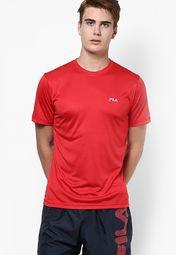 Fila Red Round Neck T Shirt Men