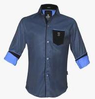 Fingerchips Blue Party Shirt boys