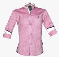 Fingerchips Pink Casual Shirt boys