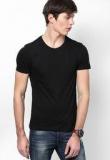 Flying Machine Black Round Neck T Shirt Men