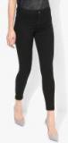 Flying Machine Black Skinny Fit High Rise Clean Look Jeans Women