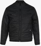 Flying Machine Black Solid Quilted Jacket boys