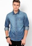 Flying Machine Blue Casual Shirt Men