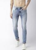 Flying Machine Blue Jackson Skinny Fit Low Rise Clean Look Stretchable Jeans Men