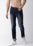 Flying Machine Blue Michael Slim Tapered Fit Mid Rise Clean Look Stretchable Jeans Men