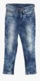 Flying Machine Blue Regular Fit Mid Rise Jeans Boys