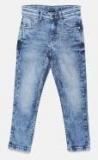 Flying Machine Blue Skinny Fit Mid Rise Clean Look Jeans Boys