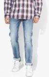 Flying Machine Blue Skinny Fit Mid Rise Clean Look Jeans Men