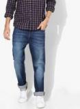 Flying Machine Blue Slim Fit Mid Rise Clean Look Jeans Men