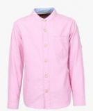 Flying Machine Boys Pink Casual Shirt Boys