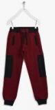 Flying Machine Burgundy Joggers Boys