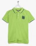 Flying Machine Green Polo T Shirt Boys