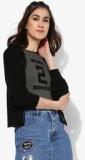 Forever 21 Black Solid Hoodie Women