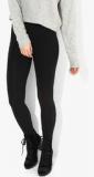 Forever 21 Black Solid Leggings Women