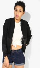 Forever 21 Black Solid Winter Jacket women