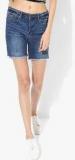 Forever 21 Blue Washed Shorts women