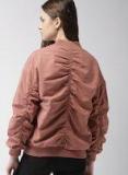 Forever 21 Mauve Solid Bomber Women