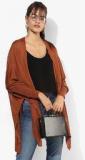 Forever 21 Rust Solid Shrug Women