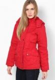 Fort Collins Red Full Sleeve Jacket Women