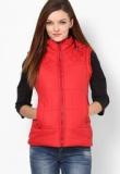 Fort Collins Red Sleeve Less Jacket Women