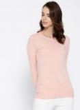 Fort Collins Women Pink Self Design Pullover