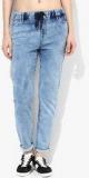 Fox Light Blue Washed Jeggings Women